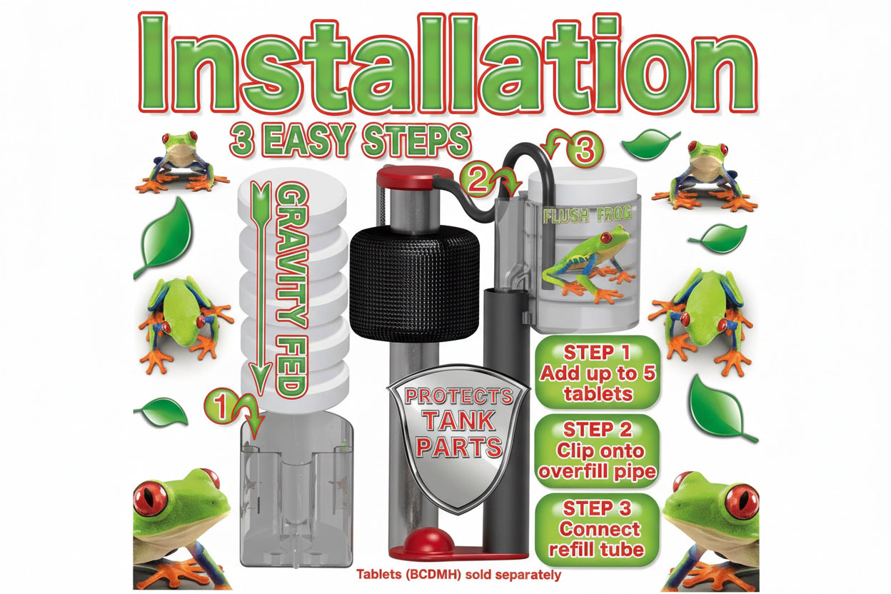 Flush Frog Automatic Toilet Bowl Cleaner