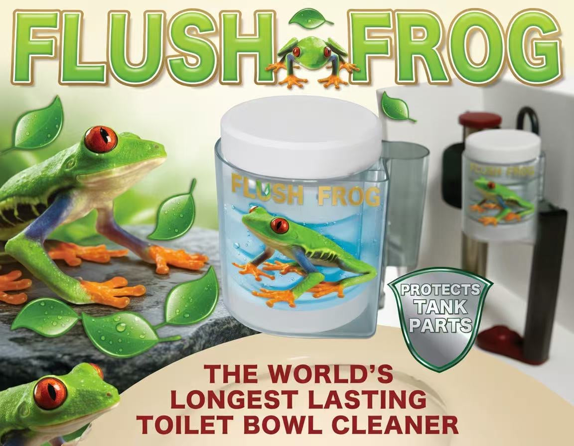 Flush Frog Automatic Toilet Bowl Cleaner (3pcs)